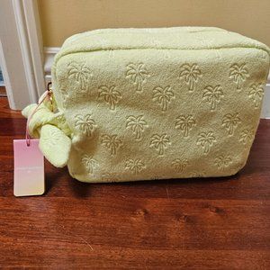 Stoney Clover Lane x Target Terry Cloth Palm Tree Embossed Large Pouch - NWT